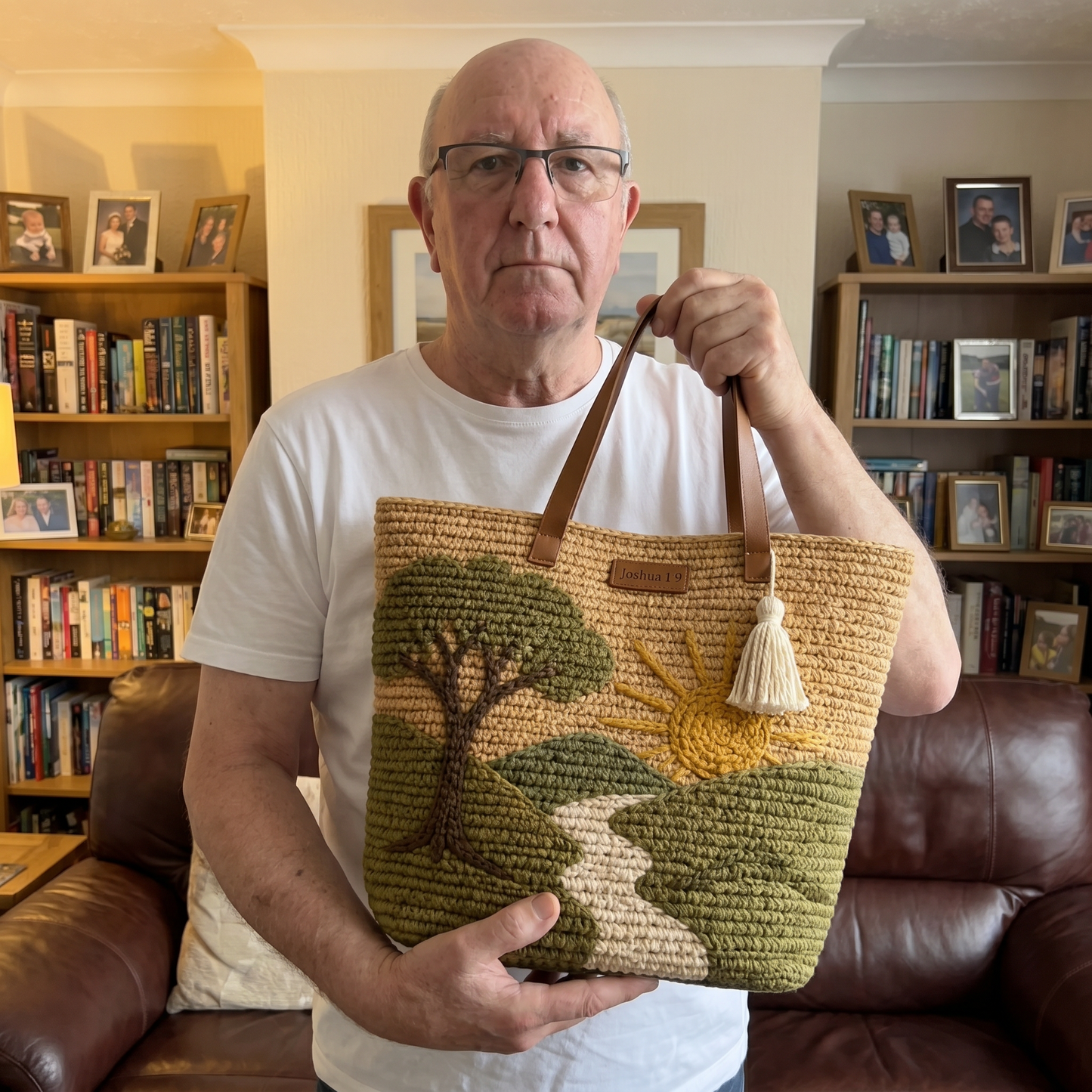 Earl's Crochet Christian Bag