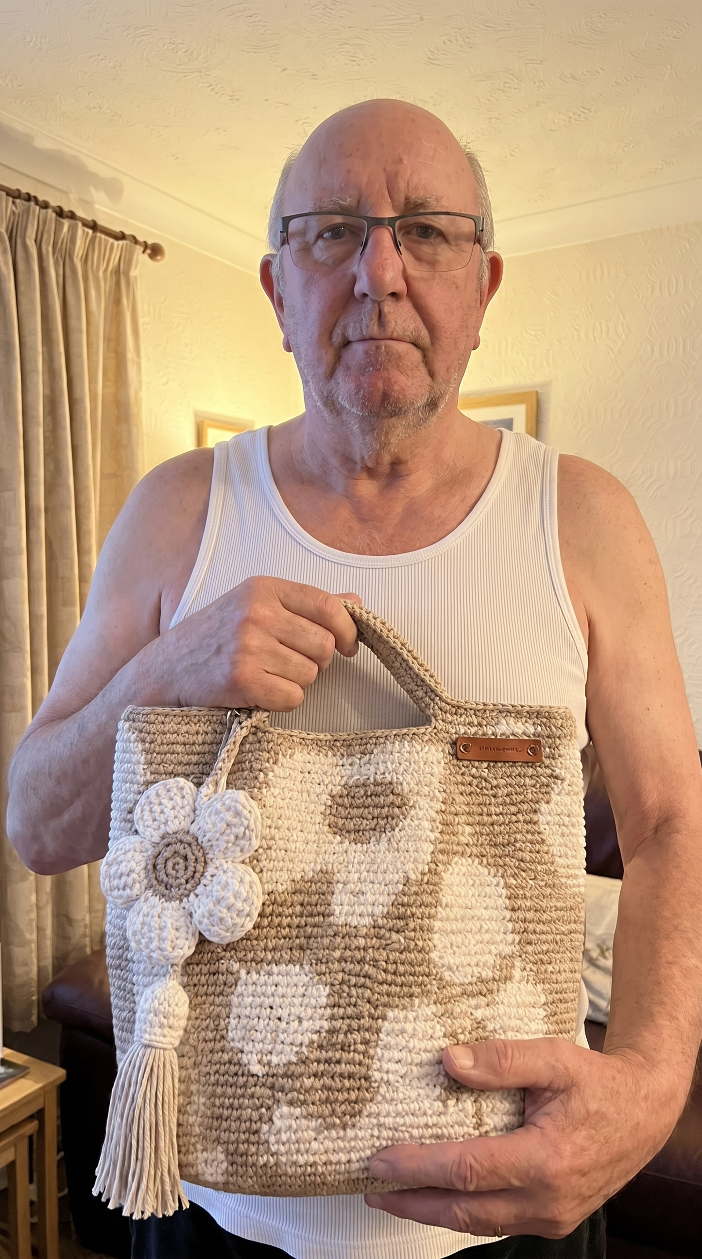 Crochet Flower Bags